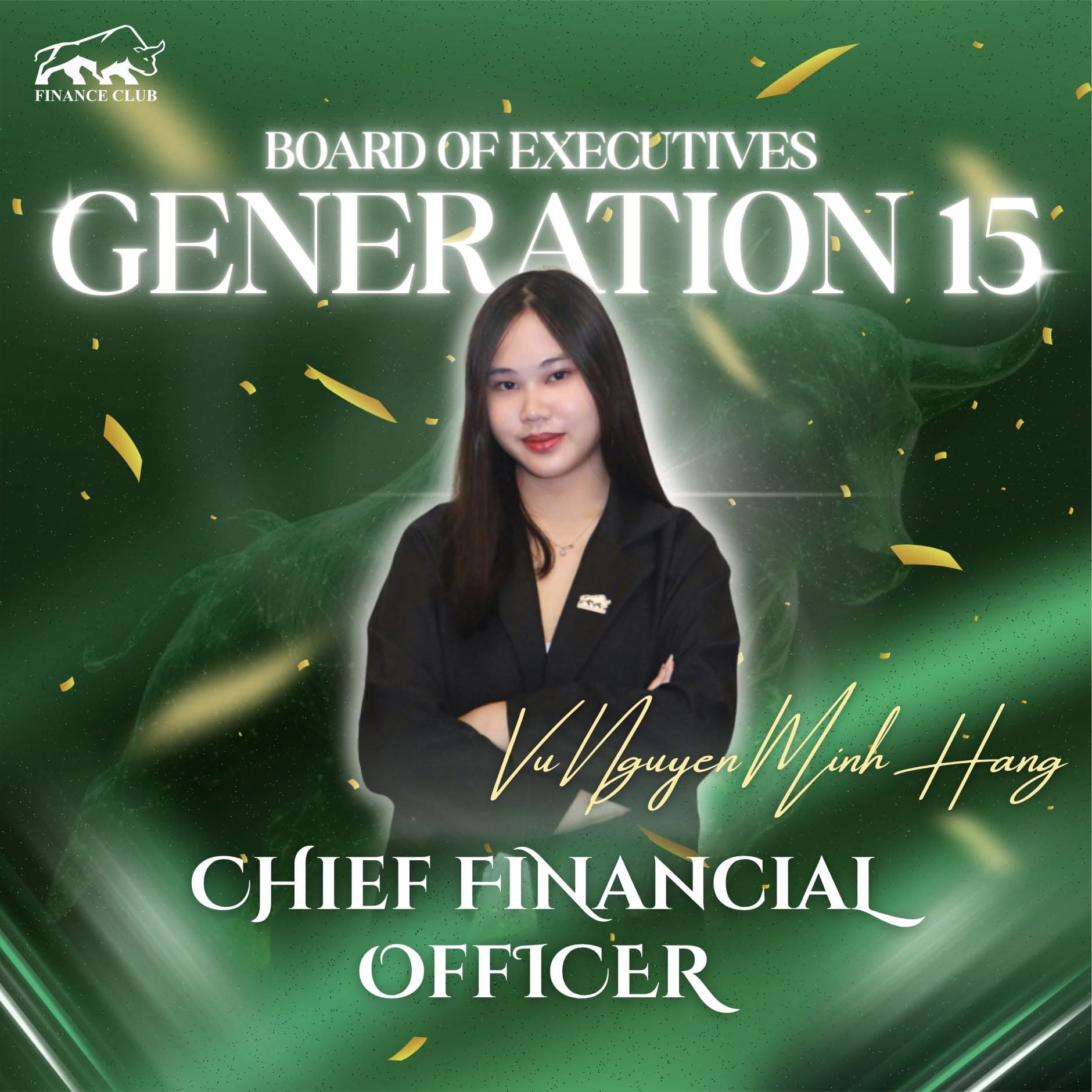 VU NGUYEN MINH HANG, chief financial officer — Generation 15