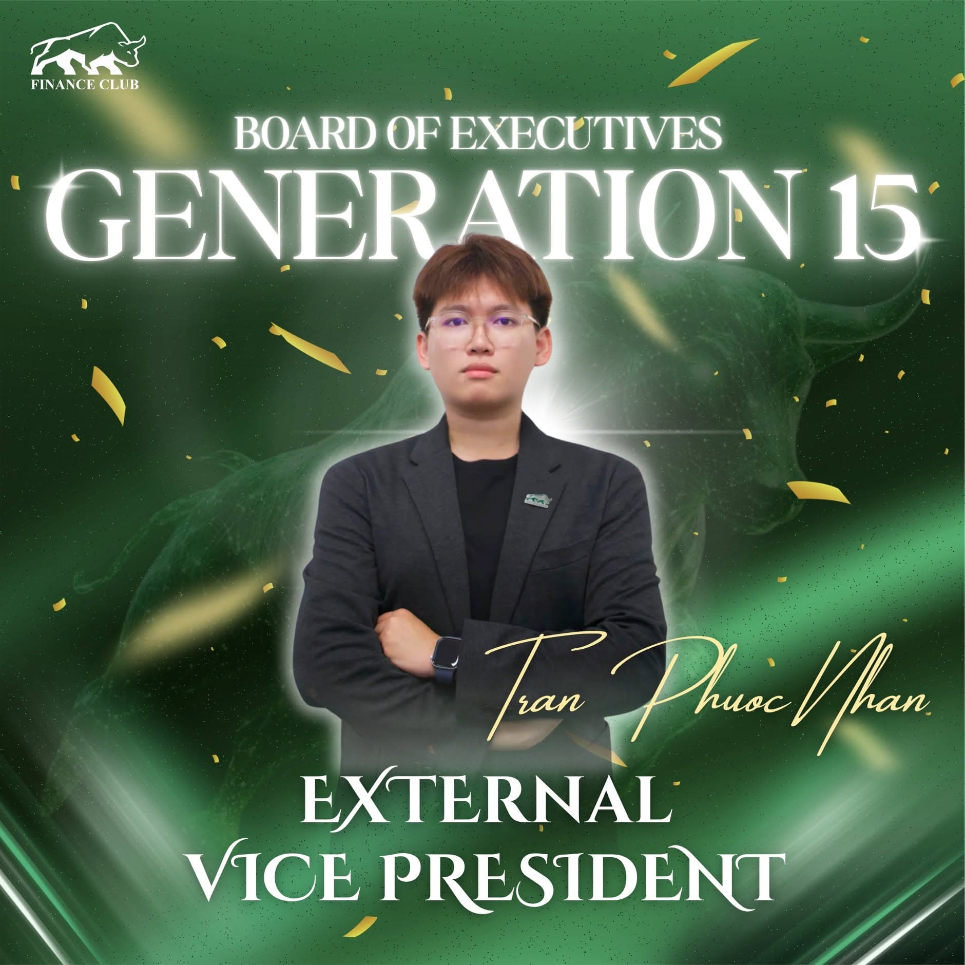 TRAN PHUOC NHAN, external vice president — Generation 15